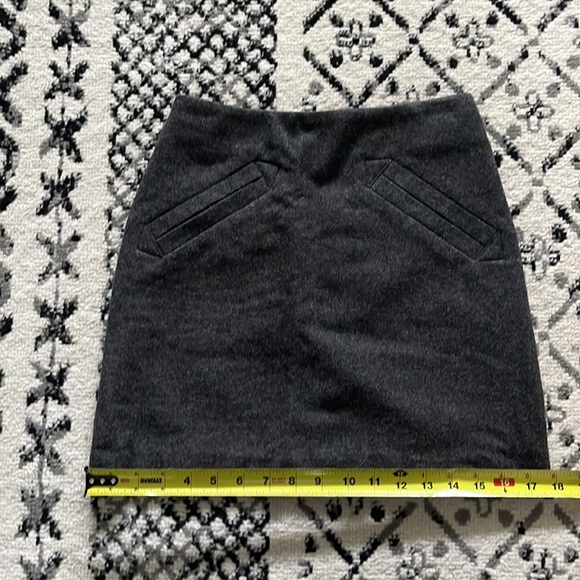 H&M wool skirt grey 2 - Picture 12 of 13